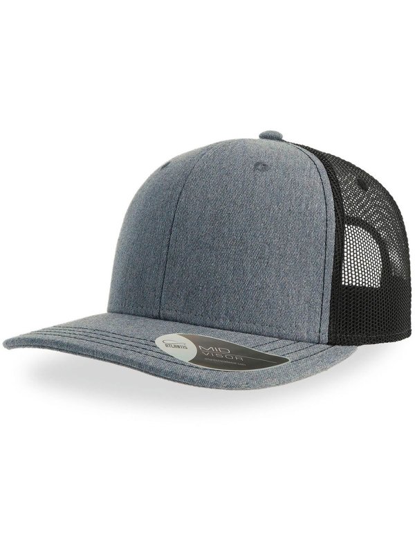 grey melange-black